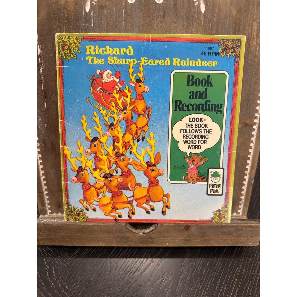 Richard The Sharp-Eared Reindeer Childrens Book (no record)